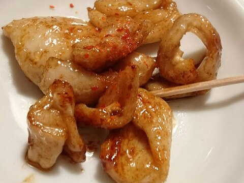 ストウブDe〜『焼鳥の…皮、タレで。』